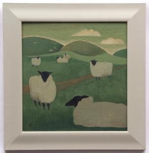 PAYNE Ann,Sheep on the hill I,Keys GB 2017-10-27