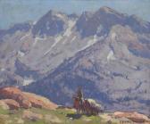 PAYNE Edgar Alwin 1883-1947,A Rider with Packhorses in the Sierras; A Sierra L,Bonhams GB 2017-08-01