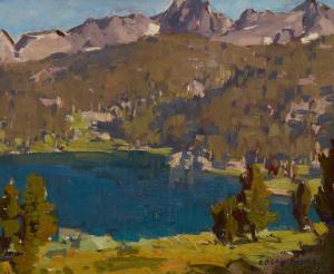 PAYNE Edgar Alwin 1883-1947,High Sierra Lake Scene,John Moran Auctioneers US 2023-11-14