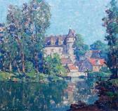 PAYNE Edgar Alwin 1883-1947,Le chateau,Hindman US 2014-12-10