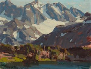 PAYNE Edgar Alwin 1883-1947,Snow Lake Sierras,John Moran Auctioneers US 2023-11-14