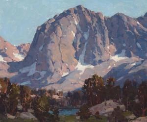 PAYNE Edgar Alwin 1883-1947,Third Lake, Temple Crag, Sierras,Scottsdale Art Auction US 2024-04-12