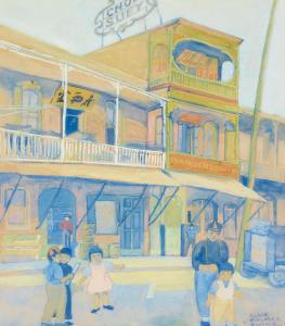 PAYNE Elsie Palmer 1884-1971,A View of Old Chinatown,Bonhams GB 2023-02-07