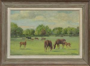 PAYNE Ernest 1903-1994,HORSES GRAZING,McTear's GB 2022-02-20