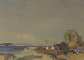 PAYNE Fred W 1900,ROCKS AND FORTRESSES, ST MALO,Sworders GB 2017-02-14