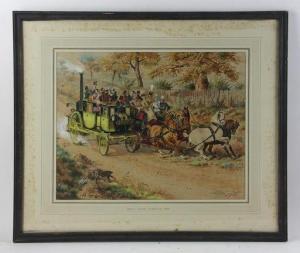 PAYNE Harry 1858-1927,Carriage Race,1840,Kaminski & Co. US 2021-07-25