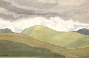 PAYNE Henry Albert 1868-1940,Landscape near Sheepscombe,1921,Mallams GB 2020-06-25