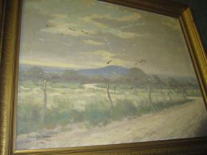PAYNE John Bob 1883-1962,Rural route at sunset,Ivey-Selkirk Auctioneers US 2008-12-13