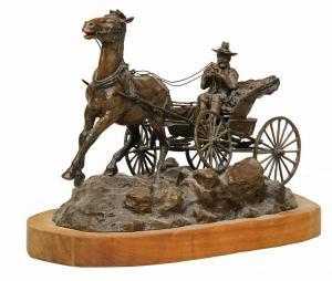 PAYNE Ken 1938-2012,Buggy and Horse,Scottsdale Art Auction US 2024-04-12