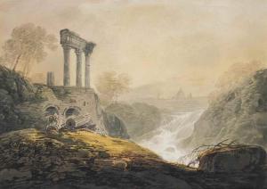 PAYNE William 1760-1833,An Italianate capriccio with an ancient ruin and w,Christie's GB 2016-08-17