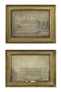 PAYNTER 1800-1800,Etudes de façades,Dogny Auction CH 2014-09-30