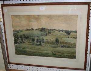 PEACHEY A.J 1900,Landscape,1961,Tooveys Auction GB 2013-07-10