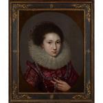 PEAKE Robert I,HALF LENGTH PORTRAIT OF A YOUNG WOMAN BELIEVED TO ,Lyon & Turnbull 2024-03-27