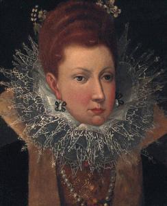 PEAKE Robert I 1551-1619,Portrait of a Lady, head and shoulders, wearing a ,Christie's GB 1998-11-12