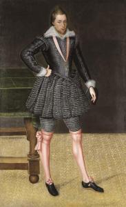 PEAKE Robert I 1551-1619,Portrait of Sir Charles Stanhope,Christie's GB 2006-11-22
