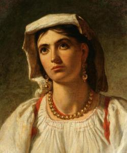 PEALE Harriet Cany 1800-1869,Portrait of a Woman,Weschler's US 2010-12-04