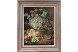 PEALE Margaretta Angelica 1795-1882,Fruit on a Ledge,Tooveys Auction GB 2015-03-25