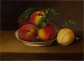 PEALE Margaretta Angelica 1795-1882,Still Life with Peaches,1865,Sotheby's GB 2022-05-24