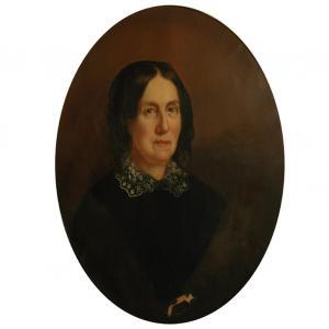 PEALE Mary Jane 1826-1902,Portrait of a Woman,1858,William Doyle US 2010-11-18