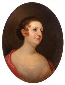 PEALE Rembrandt 1778-1860,Portrait of Mrs. Richard Croskey,1814,William Doyle US 2022-11-03