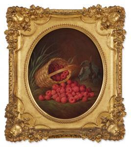 PEALE Sarah Miriam 1800-1885,Basket with Berries,1860,Sotheby's GB 2023-01-23