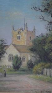 PEARCE Ivy T 1900-1900,an English church,Criterion GB 2022-03-30