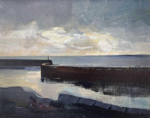 PEARCE KAREN,harbour wall and view out to sea,Rogers Jones & Co GB 2022-11-19