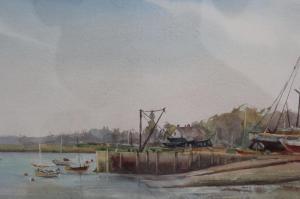 PEARCE P.M,estuary scenes (2 works),Lawrences of Bletchingley GB 2022-07-19