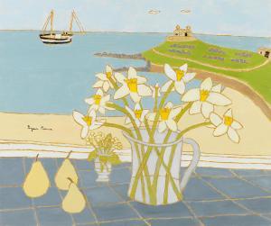 Pearce Walter Bryan 1929-2007,Daffodils on the Window Sill,1996,Bonhams GB 2024-03-27
