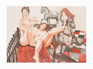PEARLSTEIN Philip 1924-2022,Model and Horses,1992,Auctionata DE 2015-09-24