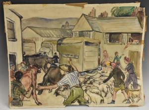 PEARSE Norah 1885-1980,rural life in and around Exmouth,Bamfords Auctioneers and Valuers 2019-11-13
