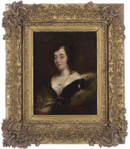 PEARSON Mary Martha Dutton 1799-1871,Portrait of a lady,1832,Christie's GB 2006-12-13