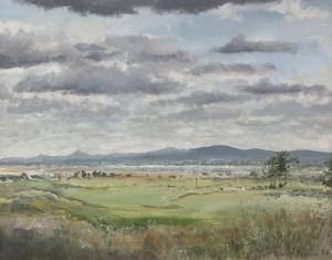 PEARSON Peter 1955,Looking South to the Wicklow Mountains from Sutton,1988,Adams IE 2024-03-27