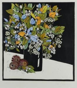PEARSON Vida 1957,Floral Still Life,Leonard Joel AU 2018-11-14
