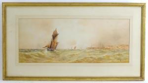 PEARSON W. H.,Off Dieppe, France, Sailing boats with a v,20th century,Claydon Auctioneers 2021-12-29