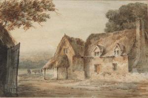 PEARSON William 1772-1849,A thatched cottage,Mallams GB 2011-09-10
