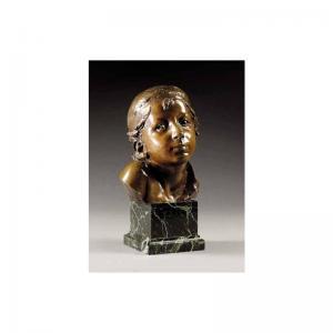 PECH Gabriel 1854-1930,a bust of a young boy,Sotheby's GB 2003-10-28