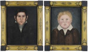 PECK Sheldon 1797-1869,Two Brothers,Brunk Auctions US 2023-11-18