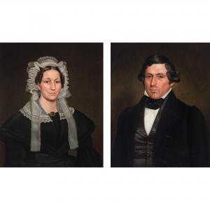 PECKHAM Robert Deacon,Portrait of Mr. Silas Hale (1802-1857) and Portrai,William Doyle 2018-10-03