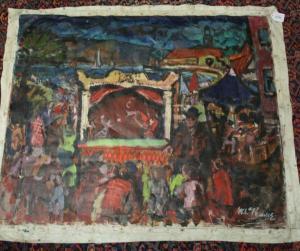 PEDDIE Archibald 1917-1990,Punch and Judy show,Reeman Dansie GB 2012-02-14