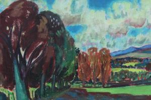 PEDDIE Archibald 1917-1990,Scottish Landscape,Reeman Dansie GB 2021-06-29