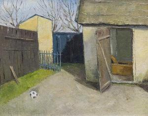 PEDERSEN Alfred,The Back Yard,Rowley Fine Art Auctioneers GB 2016-11-08