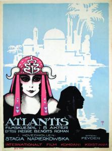 PEDERSEN ROHDER NIELS,Atlantis - Filmskespil i 8 Akter,1921,Artprecium FR 2016-10-26