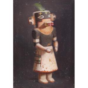 PEDERSEN TURID 1945,Hopi Rain God Kachina,Ripley Auctions US 2019-11-16