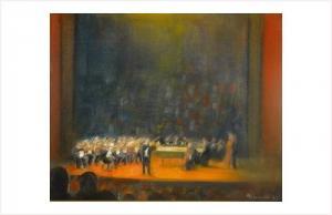 PEDOUSSAUT A. A,Le concert,1987,Anaf Arts Auction FR 2008-06-09
