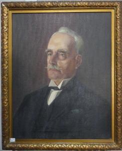 PEDRICK Frederick T. 1915-1916,Portrait of a gentleman,Chilcotts GB 2022-04-09