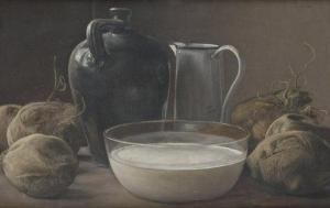 PEERDT te Ernst Carl Friedrich 1852-1932,Bowl of milk,Peter Karbstein DE 2020-07-11