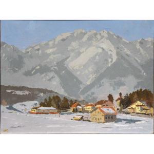 PEET ERIC 1909-1968,Alpine Village,Gilding's GB 2022-12-20