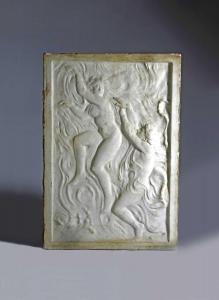 PEGRAM Henry Alfred,two scantily clad figures within billowing clouds ,Woolley & Wallis 2023-07-05