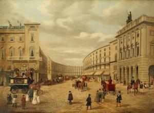 PEGRUM E.J 1800-1900,A view of Regent Street,Bonhams GB 2020-11-10